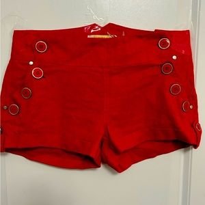 Nana small red shorts